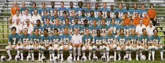 1979 Miami Dolphins Team Picture