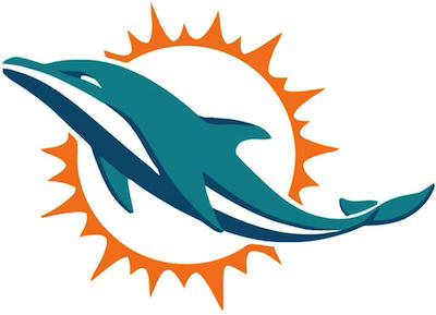 This is the newest Dolphins logo (2013-?).