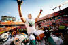 JT on 1-1-12 Carried off field after 19-17 win!!!