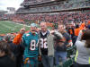 10-7-12 One happy dude with 2 Bengal fans