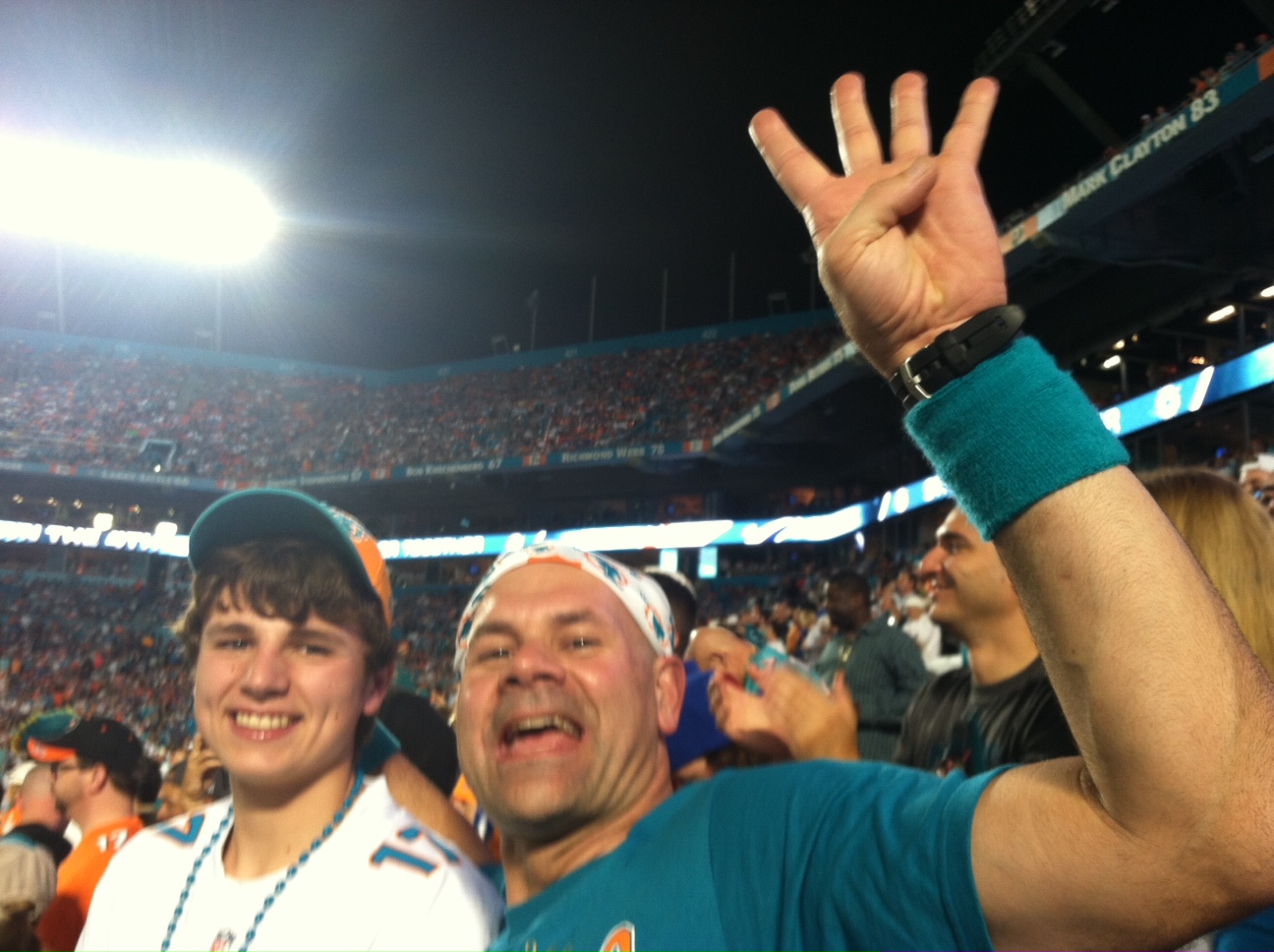 11-13-14 DOLPHINS score versus Buffalo--let the good times roll!