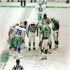The ice-covered field at Dallas on 11-25-93.
