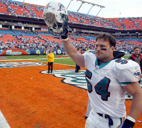 Zach Thomas--all-out--an all-time favorite!