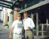 9-28-02 I met Dolphin Coach Dave Wannstedt day before game in KC